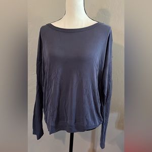Cowl back shirt size XL